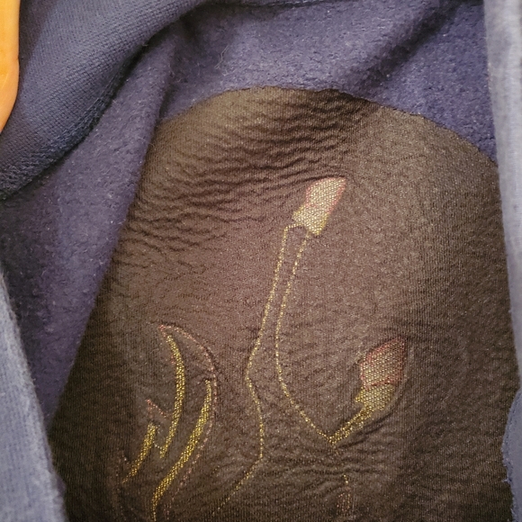 Mini Boden navy Unicorn applique sweatshirt - Picture 8 of 9